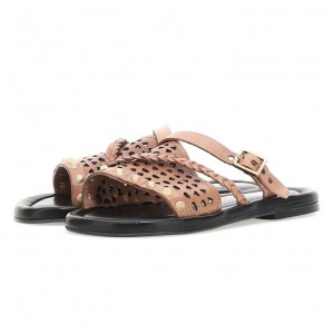 Sandały A.S.98 Yazmin Damskie Brązowe | PL-250984KRO